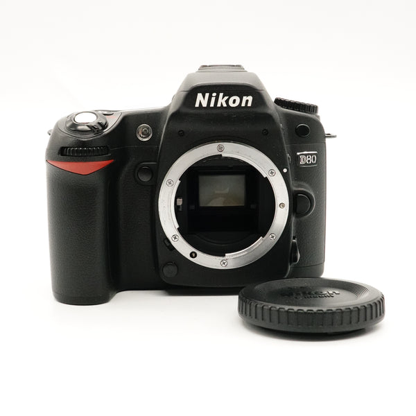 Pre-Owned Nikon D80 DSLR With Box, Strap, Body Cap, Charger & Battery SN: 6054407 (Second Hand)