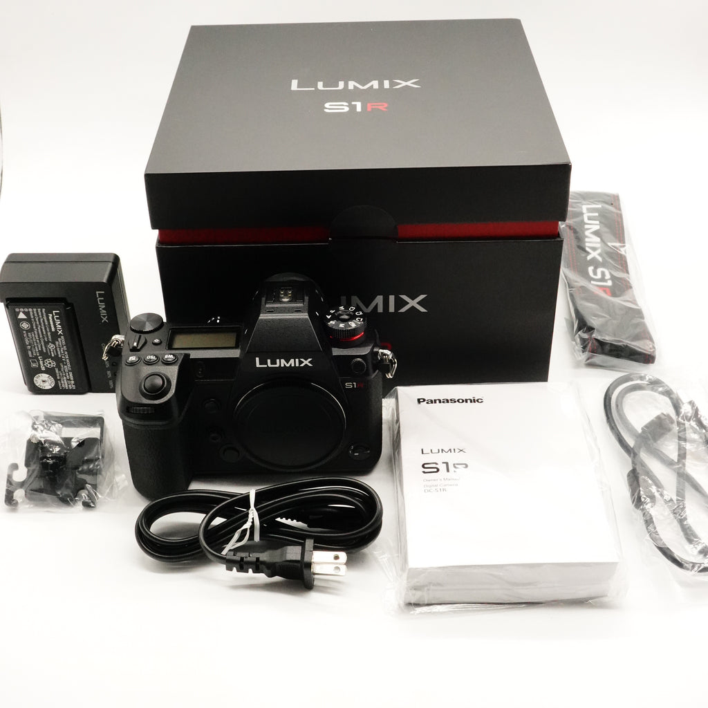 Pre-Owned Panasonic S1R Body Boxed W/ all Accessories SN: WJ9BA002018 (Second Hand)