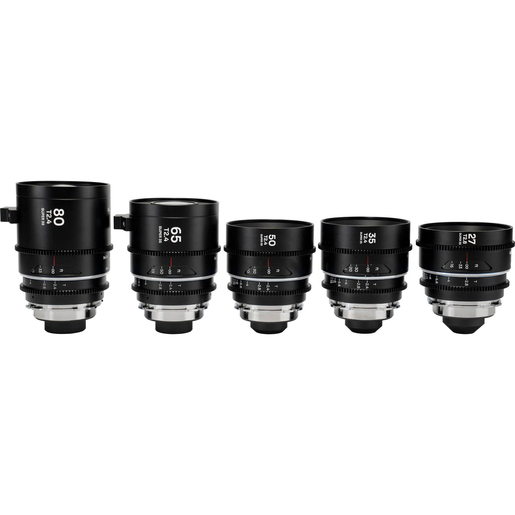 Laowa Nanomorph S35 Anamorphic Prime 5-Lens Bundle (Canon RF, Silver Flare)