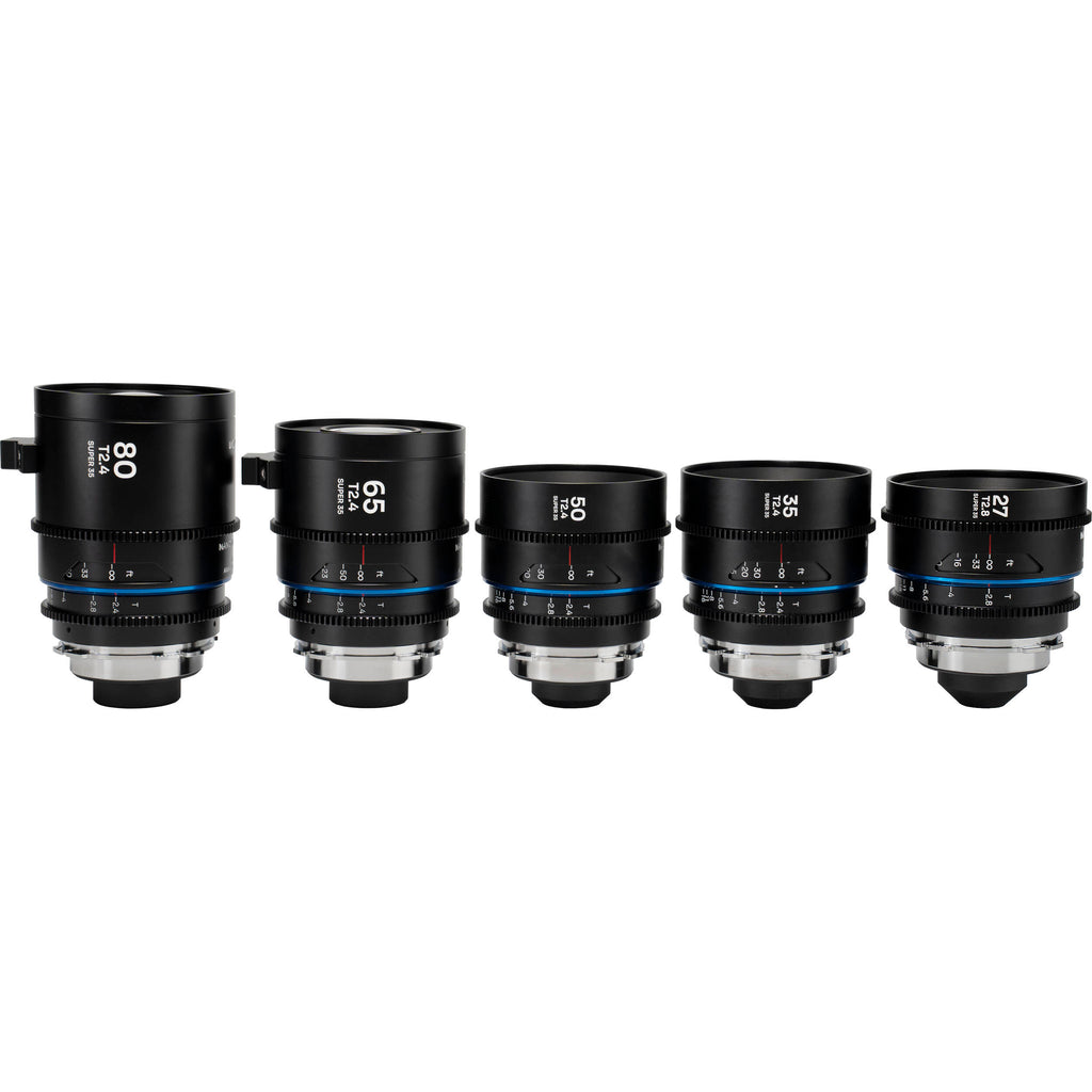 Laowa Nanomorph S35 Anamorphic Prime 5-Lens Kit (Sony E, Blue Flare)