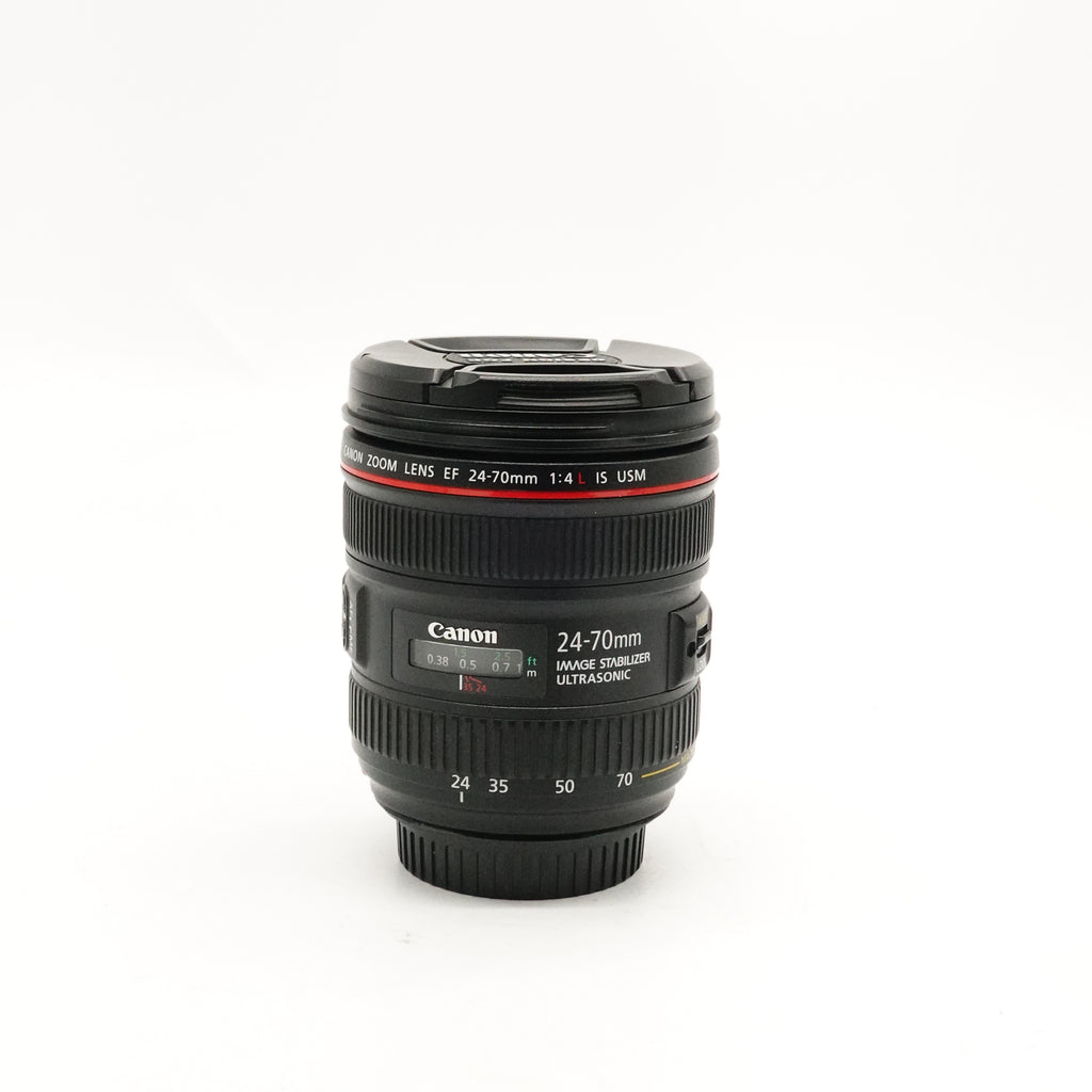 Pre-Owned Canon EF 24-70mm f/4L IS USM Lens With Caps SN: 5503003649 (Second Hand)