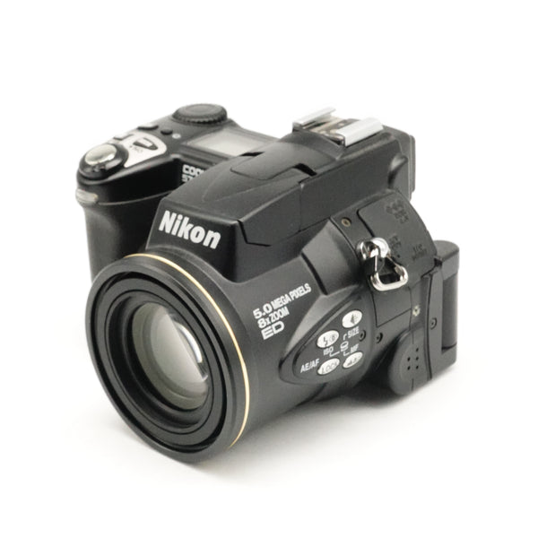 Pre-Owned Nikon Coolpix 5700 With Strap, 2GB CF Card Cap, Charger, Battery, Manual SN: 6007998 (Second Hand)