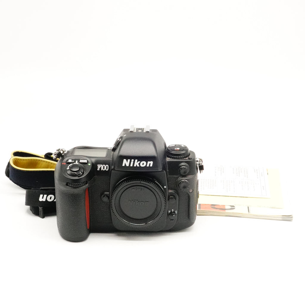 Pre-Owned Nikon F100 With Manual & Straps SN: 2025617 (Second Hand)