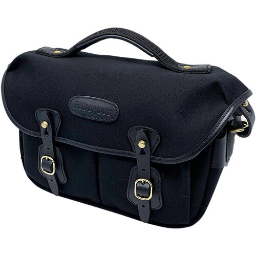 Billingham Hadley Small Pro Greg Williams X Edition Camera Bag - Black Canvas / Black Leather