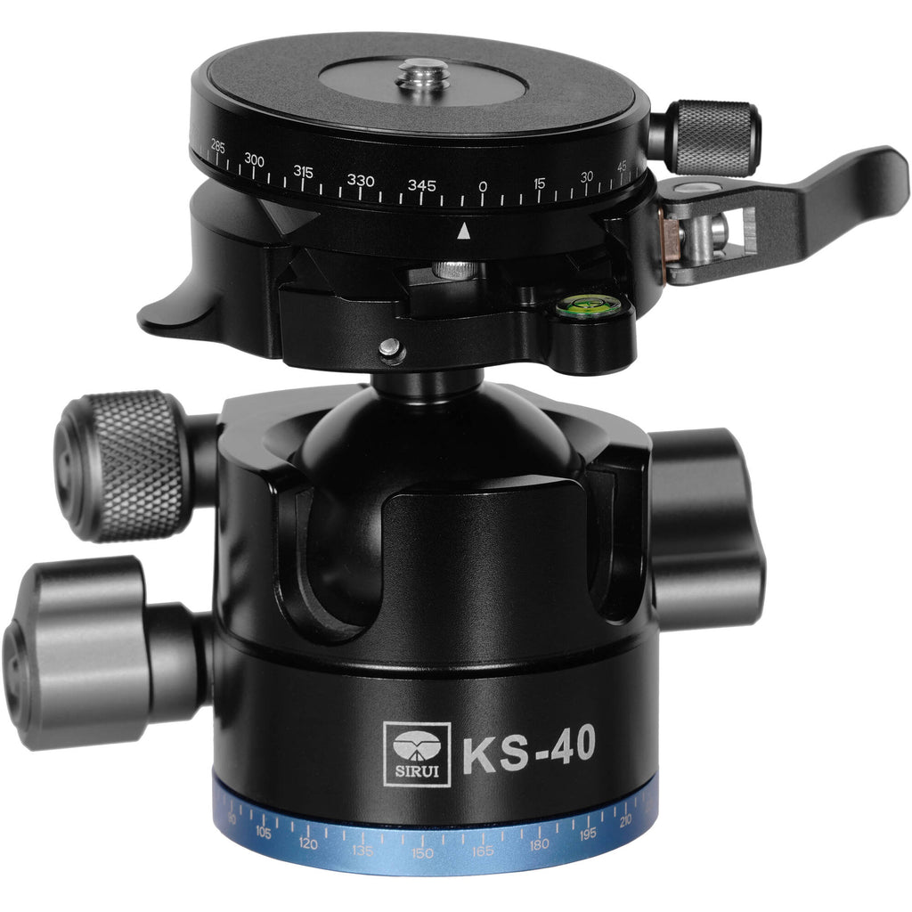 Sirui KS-40 Low Gravity QR Ball Head with Panning Arca-Type Plate