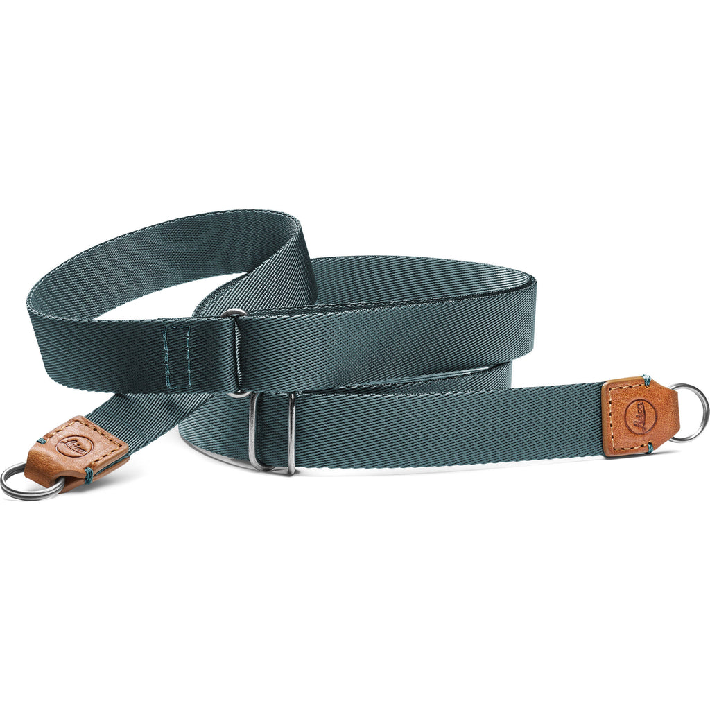 Leica D Lux-8 Leather Carrying Strap (Cognac/Petrol)