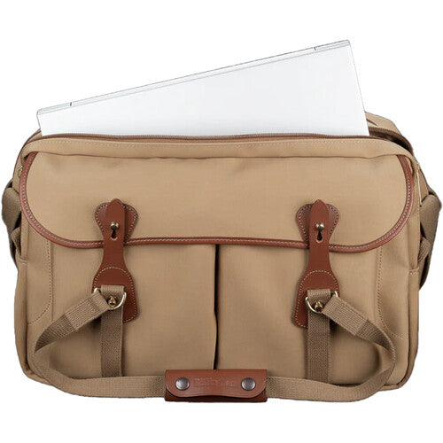 Billingham 555 MKII Camera Bag - Khaki Canvas / Tan Leather