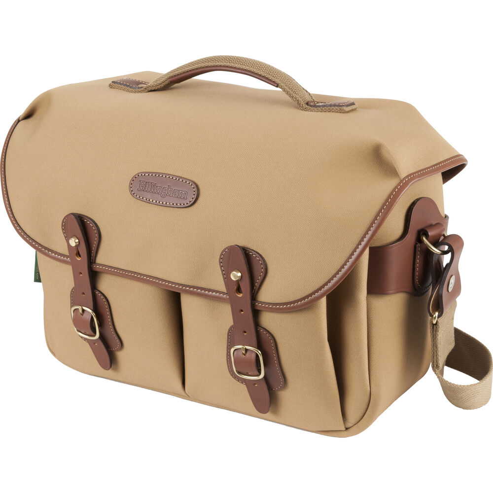 Billingham Hadley One Camera Bag - Khaki Canvas / Tan Leather