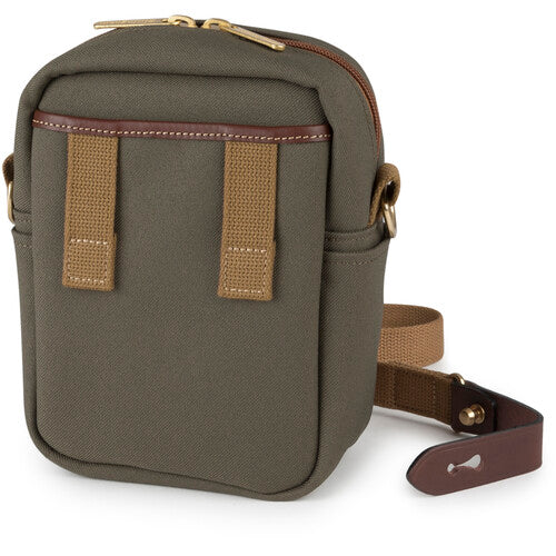Billingham Compact Stowaway Camera Bag - Sage FibreNyte / Chocolate Leather