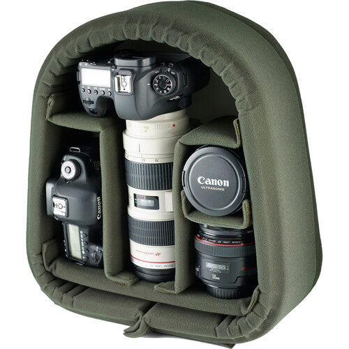 Billingham 25 Rucksack Camera Bag - Sage FibreNyte / Chocolate Leather