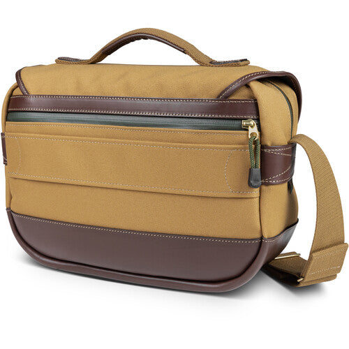 Billingham Mini Eventer Camera Bag - Khaki FibreNyte / Chocolate Leather