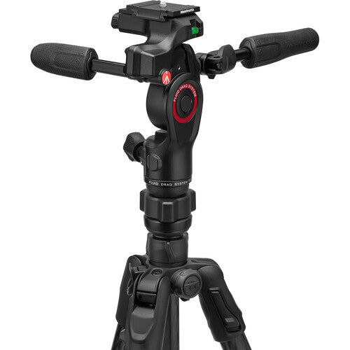 Manfrotto Befree GT PRO Aluminium 4-Section Travel Tripod + Befree 3-Way Head