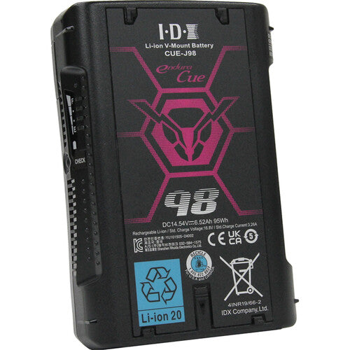 IDX 95W V-Mount Battery With D-Tap