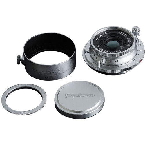 Voigtlander Color-Skopar 35mm f/3.5 Aspherical VM Silver - Leica M