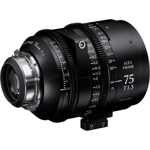 Sigma Aizu 75mm T 1.3 Cine Prime - PL Mount