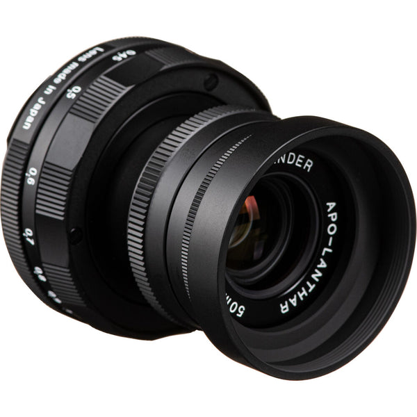 Voigtlander 50mm f/3.5 APO-LANTHAR Type I Matte Black Paint - Leica M