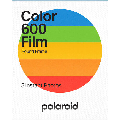 Polaroid Color 600 Instant Film - Round Frame