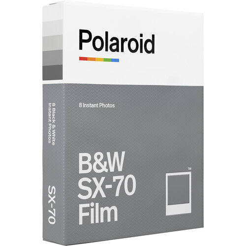 Polaroid B&W SX-70 Instant Film - 8 Exposures