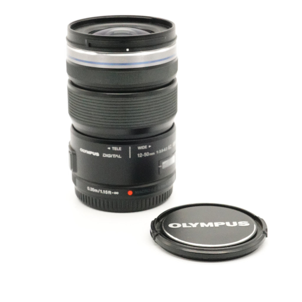 Pre-Owned Olympus M.Zuiko Digital 12-50mm f/3.5-6.3 EZ ED MSC With Caps SN: ABP302953 (Second Hand)