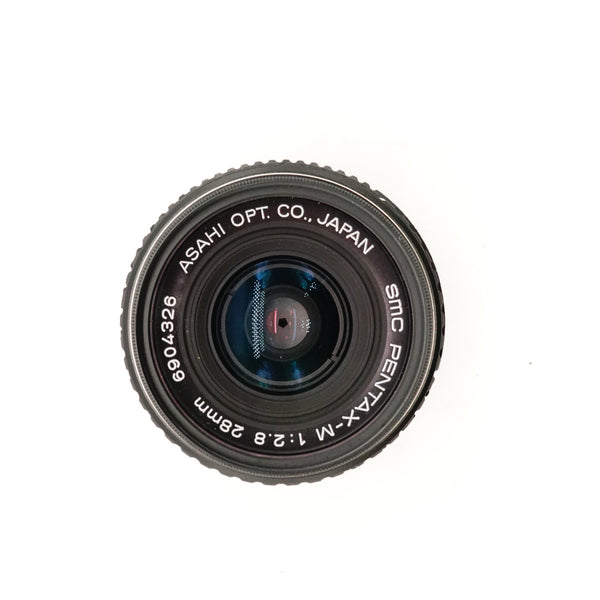 Pre-Owned Pentax 28mm F/2.8 SMC With Caps SN: 6904326 (Second Hand)