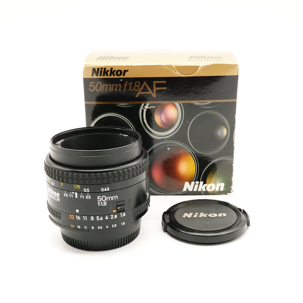 Pre-Owned Nikon AF-d 50mm f/1.8 Lens With Box & Caps SN: 4248363 (Second Hand)