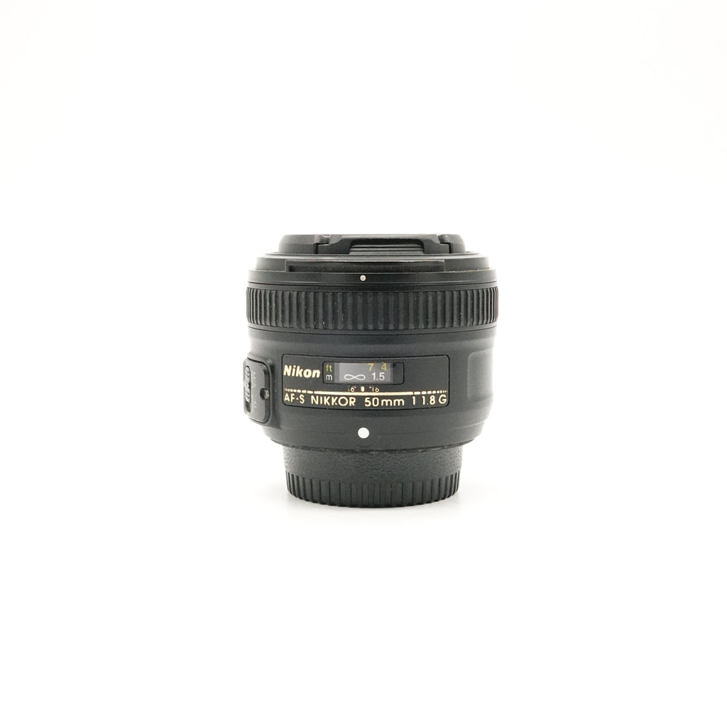 Pre-Owned Nikon AFS 50 f/1.8G Lens With Caps SN: 3140998 (Second Hand)