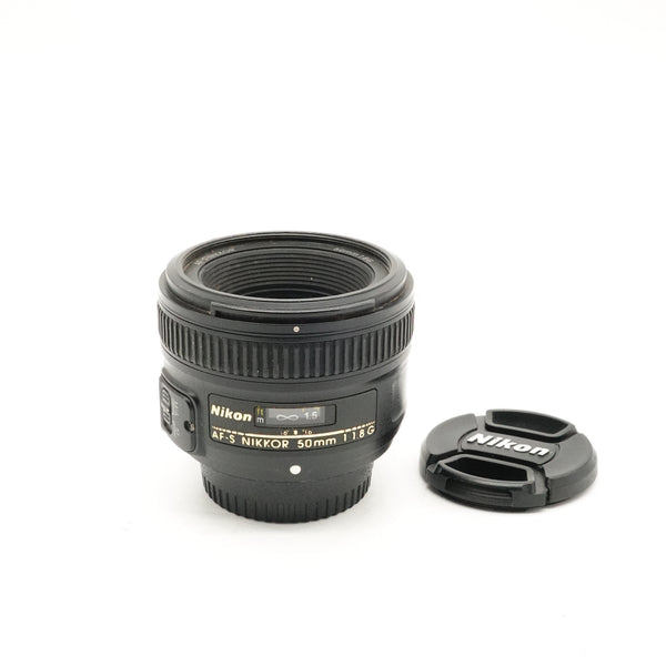 Pre-Owned Nikon AF-S 50 f/1.8G Lens With Caps SN: 3140998 (Second Hand)
