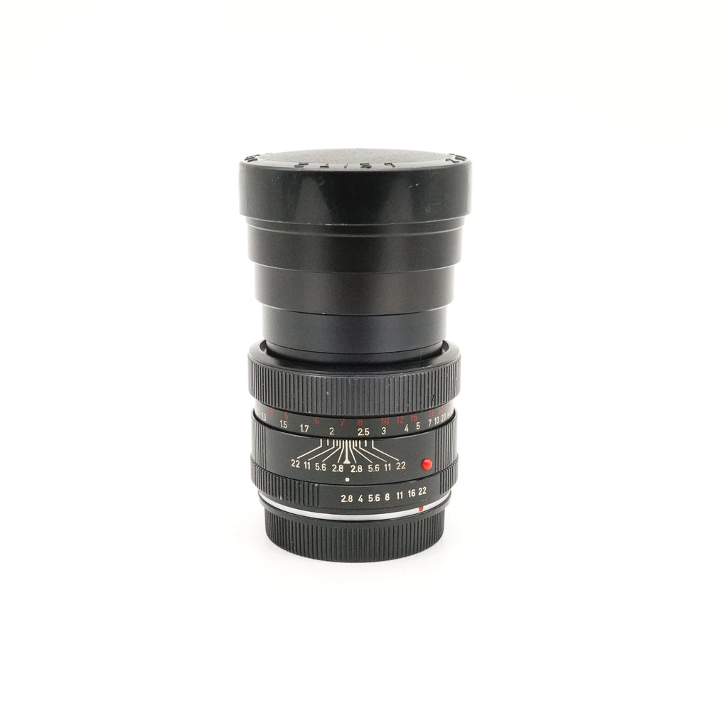 Pre-Owned Leica 90mm f/2.8 Elmarit-R Lens Made in Germany 1964 3 Cam V1 11239 With F& R Caps SN: 2013500 (Second Hand)