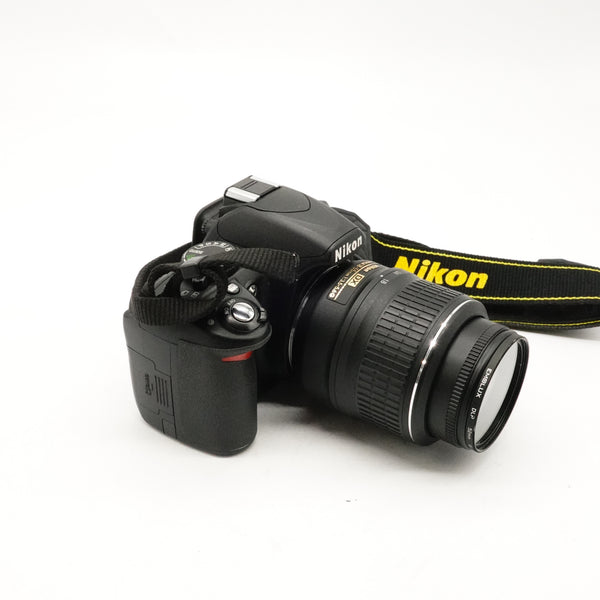 Pre-Owned Nikon D3100 DSLR Camera With Strap, Battery, Charger, AC adaptor SN: 8463203 (Second Hand)