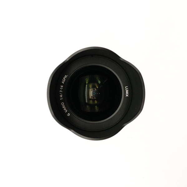 Pre-Owned Panasonic Lumix G Vario 7-14m f4 ASPH Lens With Case and Caps SN: SN4SG002044 (Second Hand)