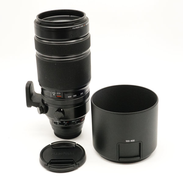 Pre-Owned FUJIFILM XF 100-400mm f/4.5-5.6 R LM OIS WR Lens Box & Accessories SN: 08C00193 (Second Hand)
