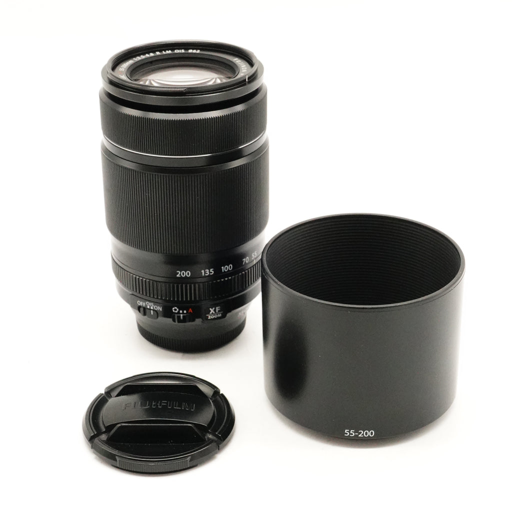 Pre-Owned FUJIFILM XF 55-200mm f/3.5-4.8 With Caps, Hood SN: 38A04343 (Second Hand)