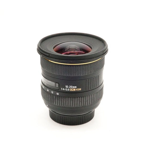 Pre-Owned Sigma EX 10-20mm f/4-5.6 DC Lens (For Nikon) With F&R Caps, Hood, Filter SN: 12959416 (Second Hand)