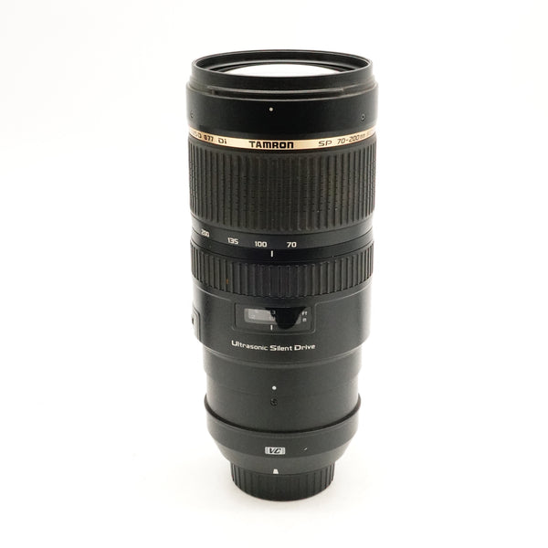 Pre-Owned Tamron SP 70-200mm f/2.8 Di VC USD Lens (For Nikon F) With Hood, F&R Caps SN: 112453 (Second Hand)