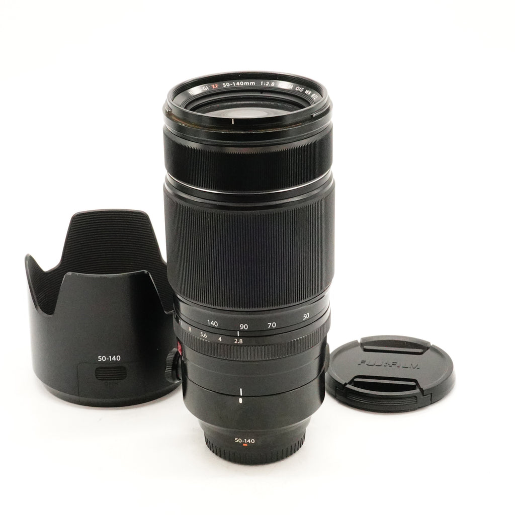 Pre-Owned FUJIFILM XF 50-140mm f/2.8 R LM OIS WR Lens With Caps, Hood SN: 98A01314 (Second Hand)