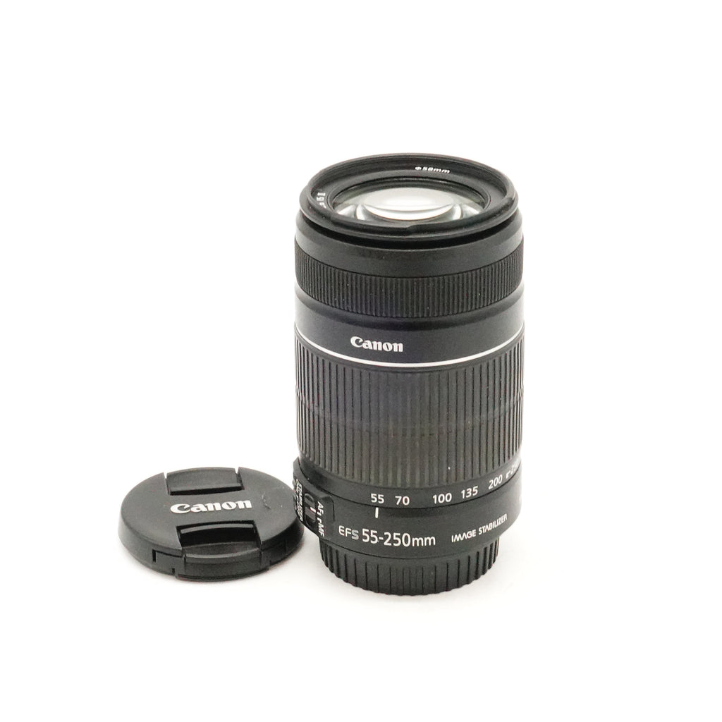 Pre-Owned Canon EF-S 55-250mm f/4.5-5.6 IS II Lens With F&R Caps SN: 0421221511 (Second Hand)
