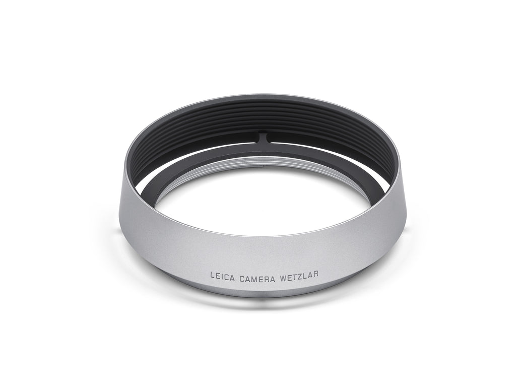 Leica Round Lens Hood Q (Aluminium, Silver)