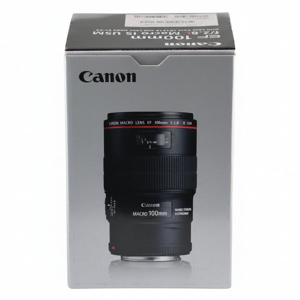 Pre-Owned Canon EF 100mm f/2.8L IS USM Lens Boxed as New 6600003413