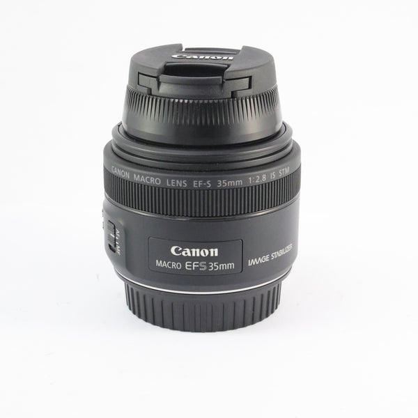 Pre-Owned Canon EF-S 35mm f/2.8 IS STM Macro with Caps & Filter adapter SN: 9001100391 (Second Hand)