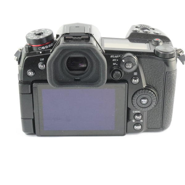 Pre-Owned Panasonic Lumix G9 with charger, strap, battery SN:WG1AD002715 (Second Hand)