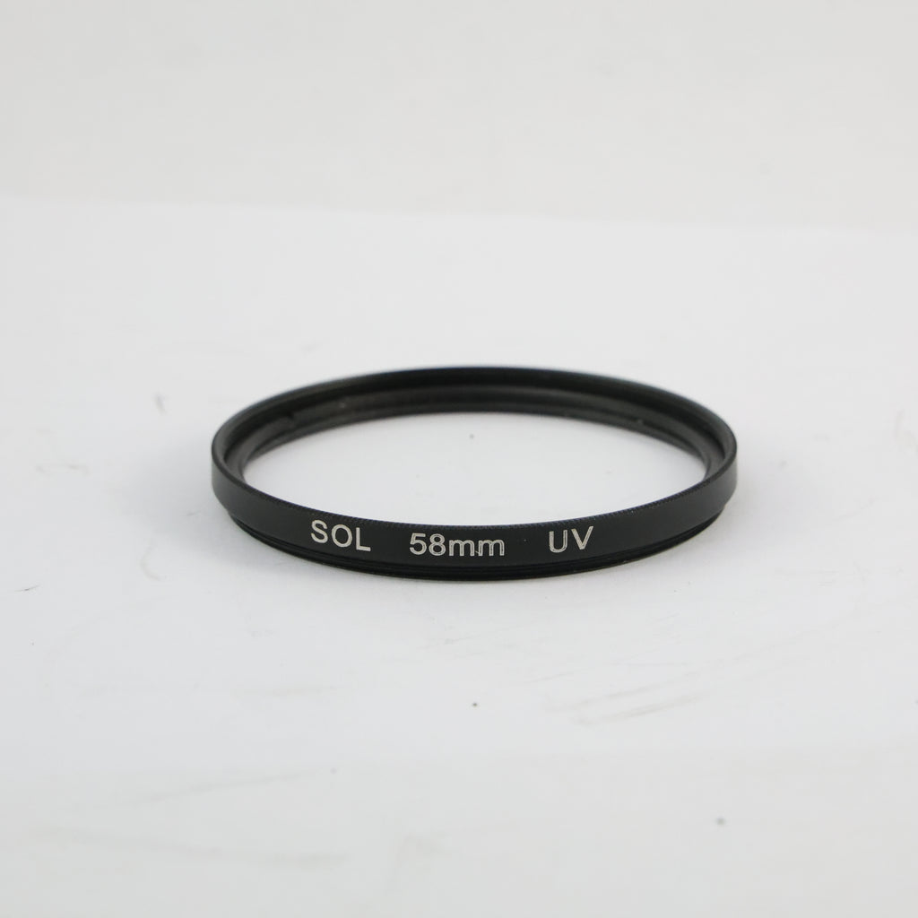 Pre-Owned SOL 58mm UV Filter (Second Hand)