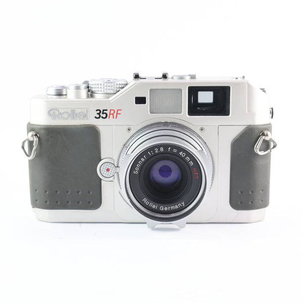 Pre-Owned Rollei 35RF Camera & 40mm f/2.8 Sonnar Lens with Hood & Strap SN: R000207 (Second Hand)