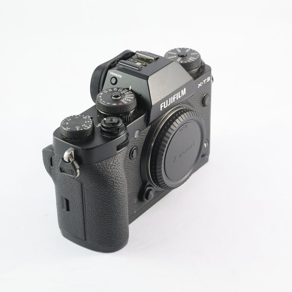 Pre Owned Fijifilm X-T3 Body, Black SN: DCQ01128 (Second Hand)