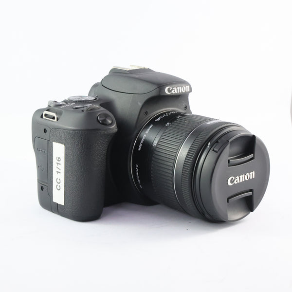 Pre-Owned Canon EOS 200D/15-55 IS Kit W/ strap, battery, charger, lens cap SN: 195072014825/7122018058 (Second Hand)