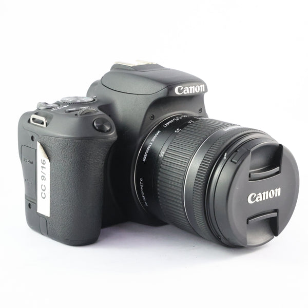 Pre-Owned Canon EOS 200D/15-55 IS Kit W/ strap, battery, charger, lens cap SN: 195072014824/7122018062 (Second Hand)