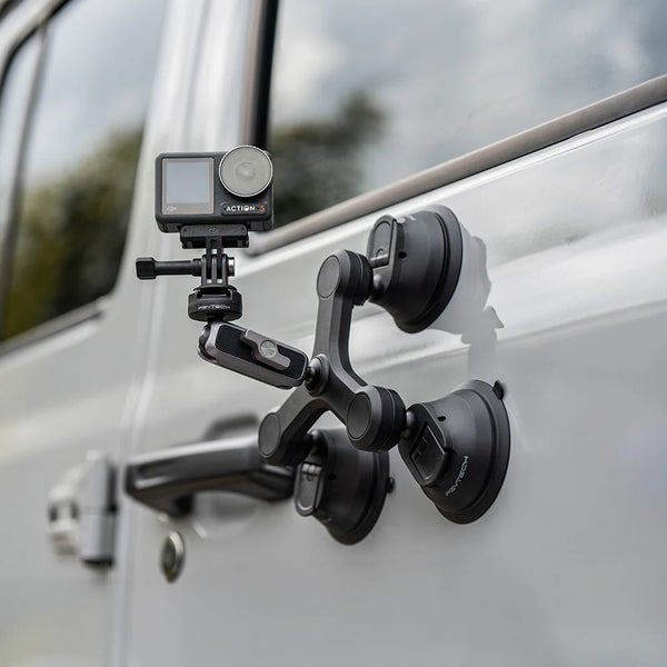 PGYTECH Three-Arm CapLock Suction Mount