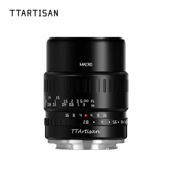TTArtisan 40mm f/2.8 Macro Lens for FUJIFILM X Mount Lens (Black)