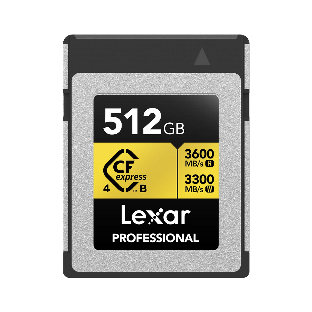 Lexar Professional GOLD CFexpress 4.0 Type B Card 512GB