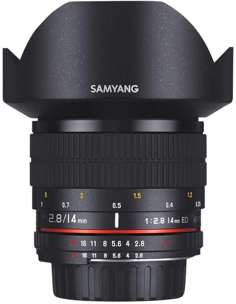 Samyang 14mm F2.8 UMC II Canon AE EF Full Frame Camera Lens