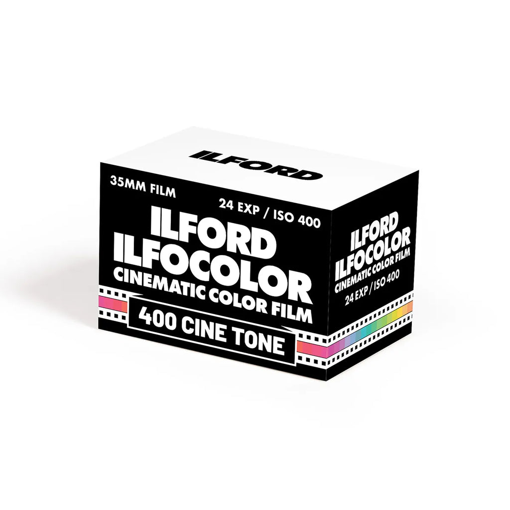 Ilford Ilfocolor 400 ISO 35mm 24exp 135 Colour Film Roll - Cine Tone